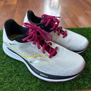 Saucony Women’s Guide 14 Running Shoes Alloy Cherrie